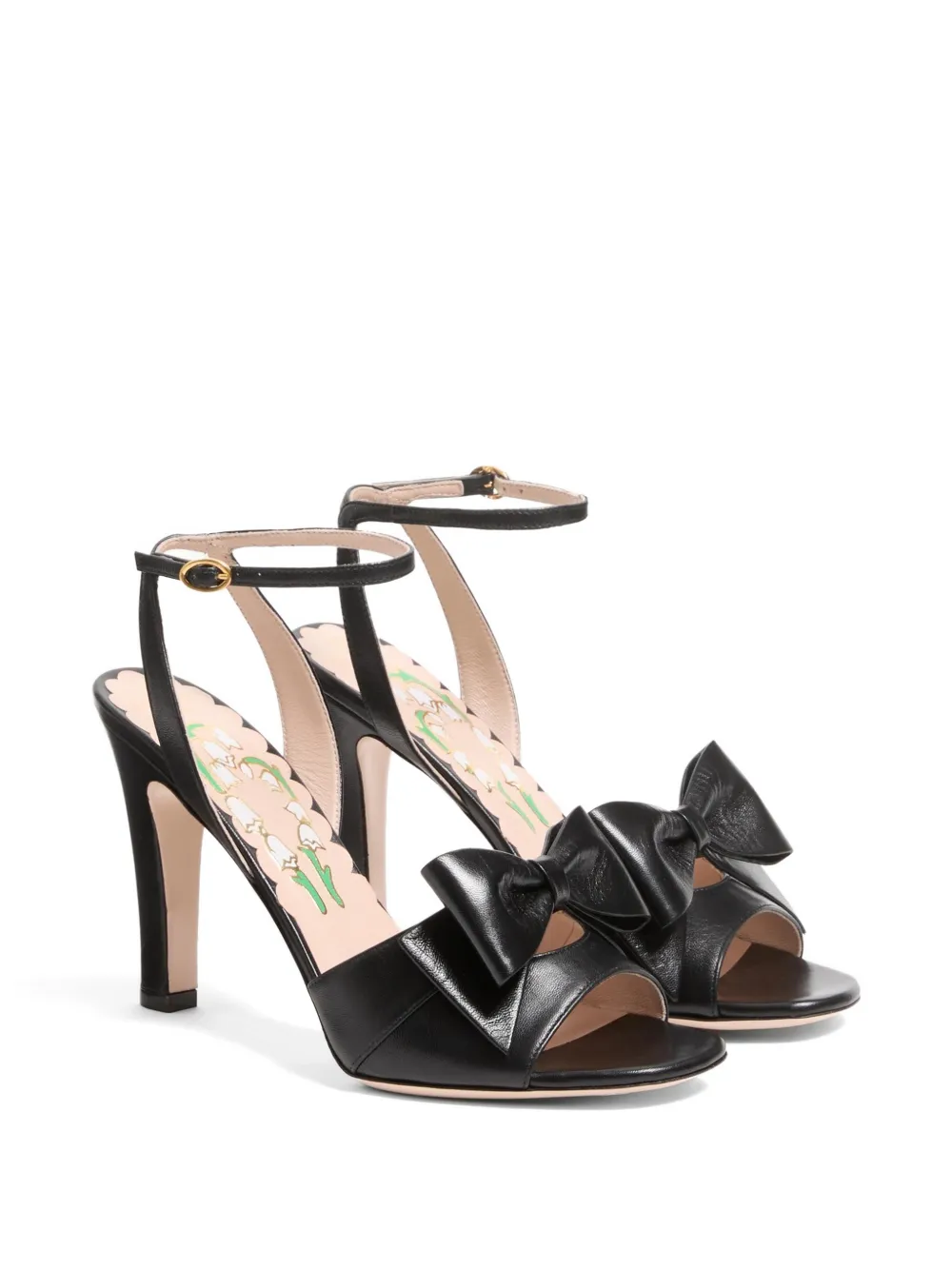 Bowow sandals in kidskin 95mm