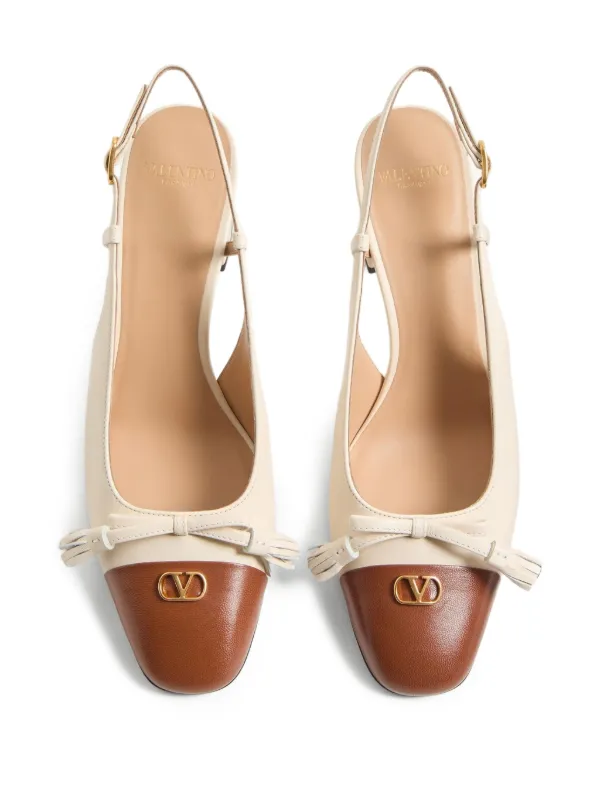 【関税&送料込】Valentino Garavani Decollete Valet Du Roi Sl Valentino Garavani Valet Du Roi 60mm パンプス | ニュートラル