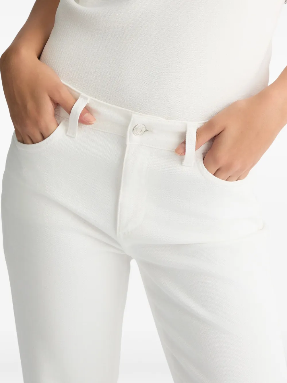 LIU JO Jeans verfraaid met stras Wit
