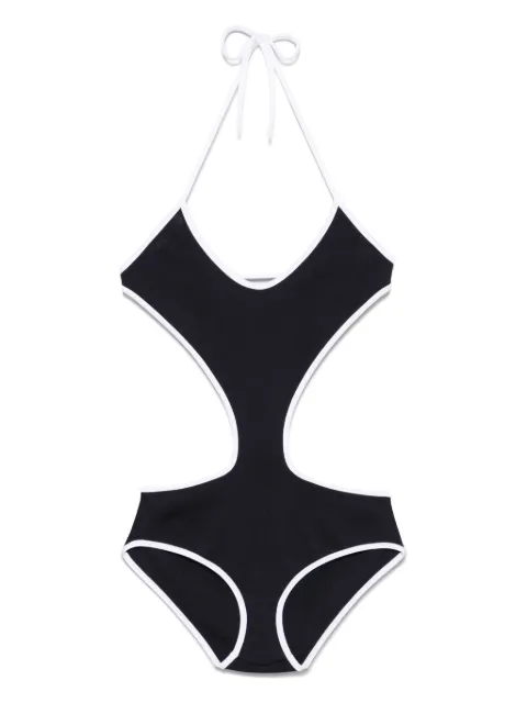 Miu Miu technical knit swimsuit