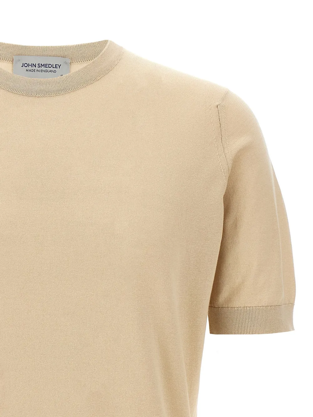 John Smedley Kempton T-shirt Beige