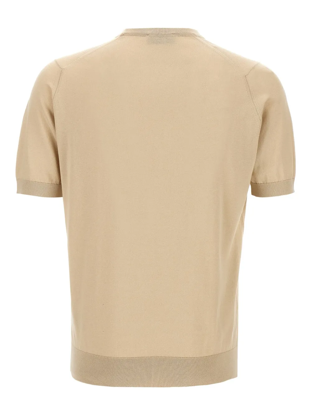 John Smedley Kempton T-shirt Beige