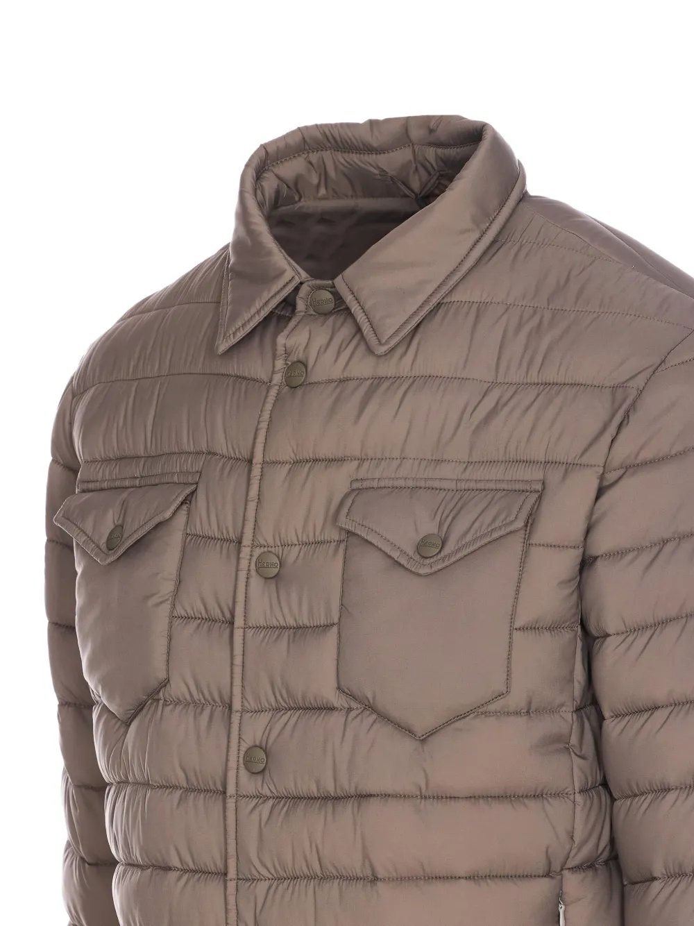Herno Gewatteerd jack Beige