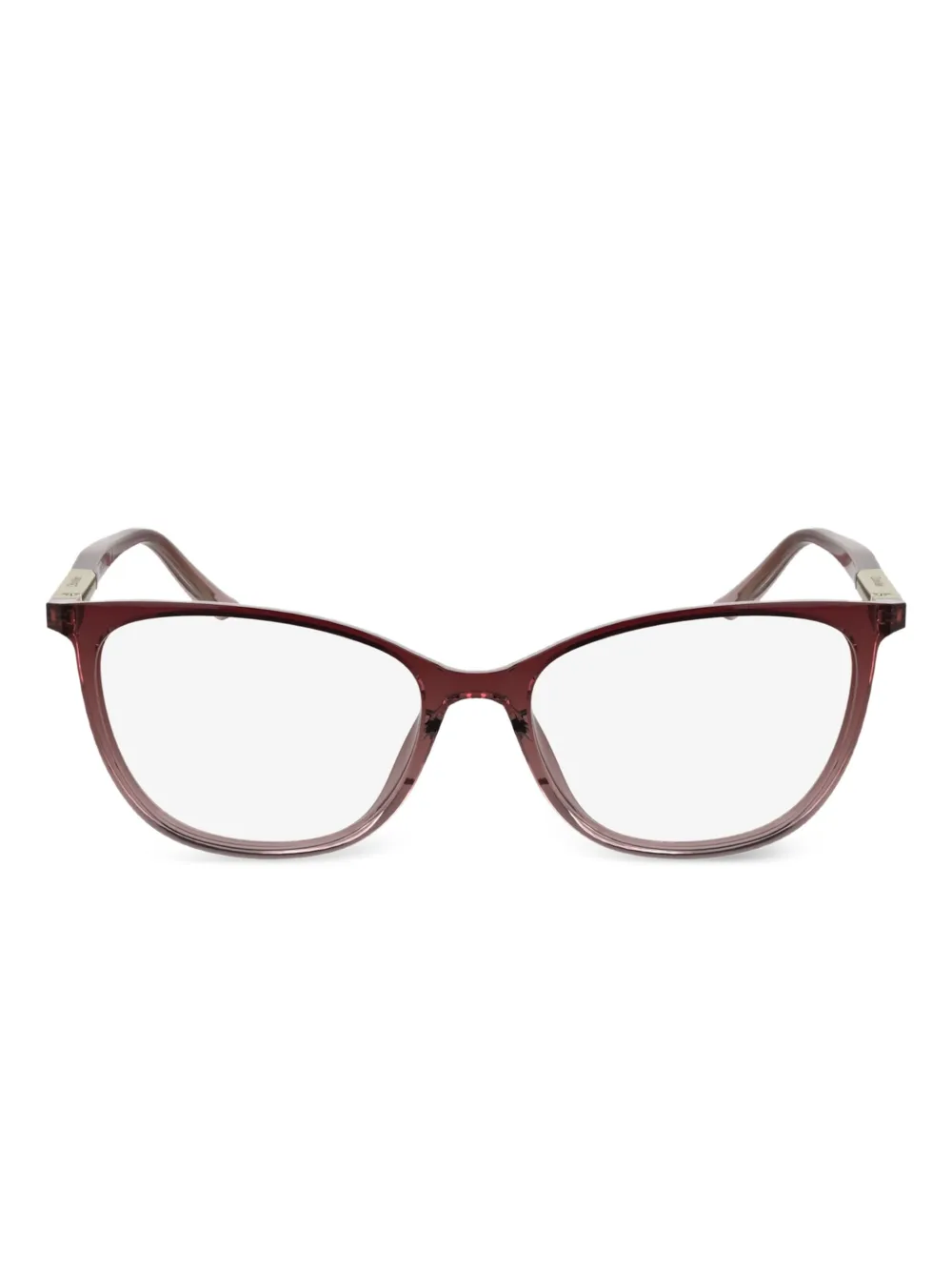 Calvin Klein Brille mit Cat-Eye-Gestell - Rosa