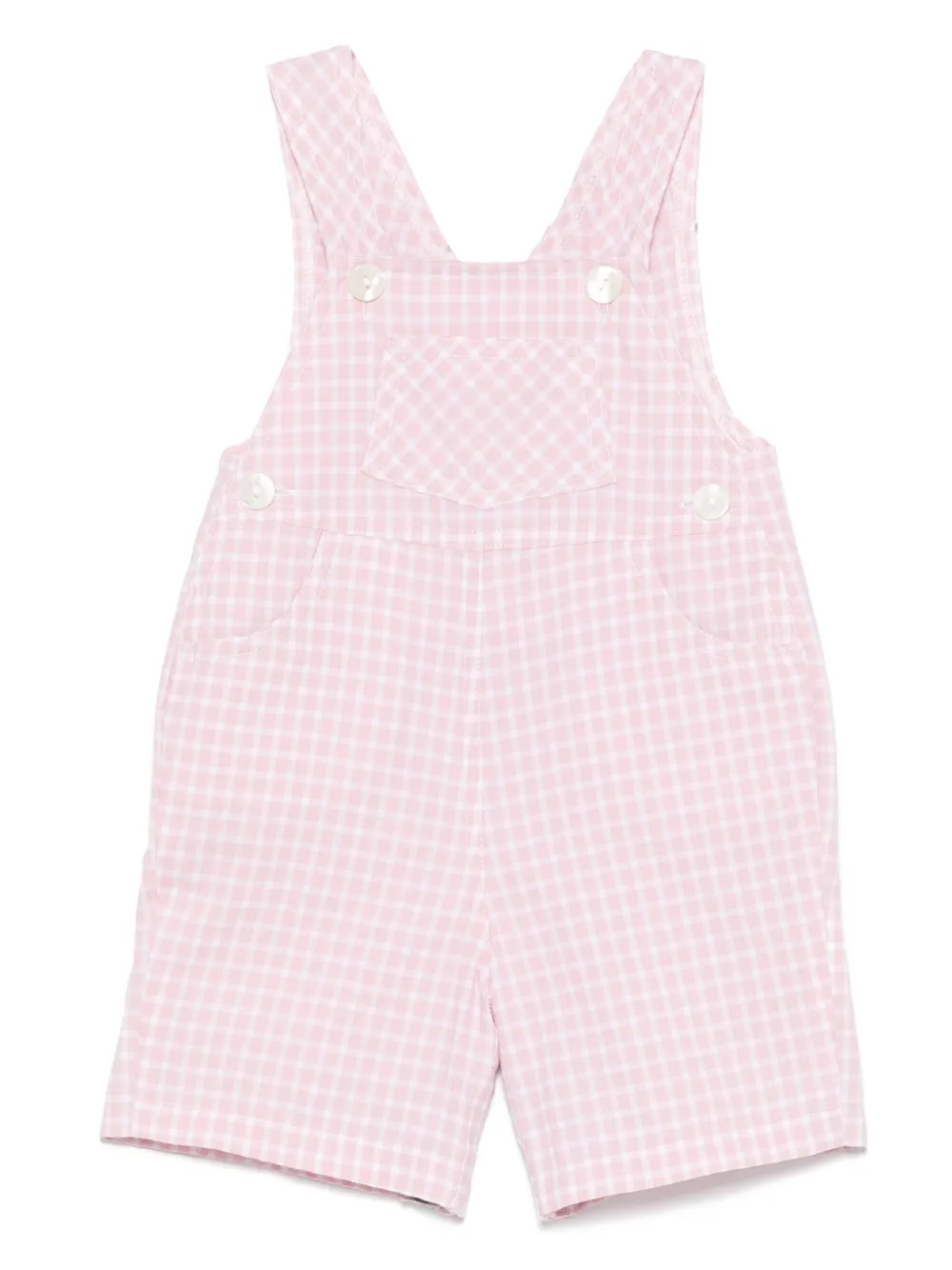 Siola checked dungarees | Pink | Image 1