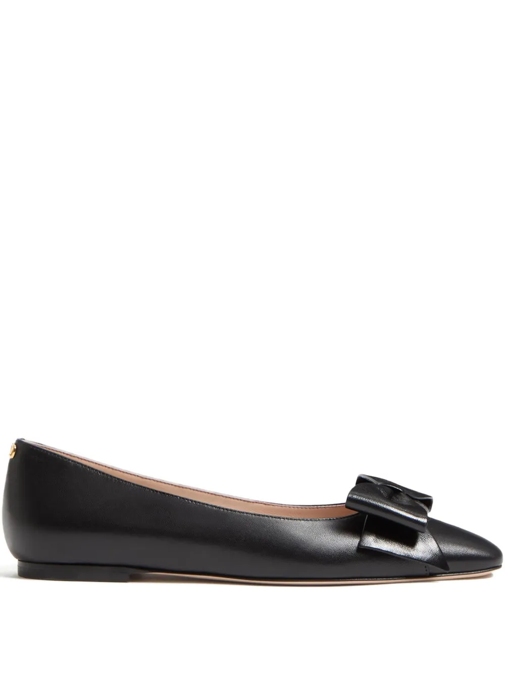 Valentino Garavani BOWOW KIDSKIN BALLERINA Black