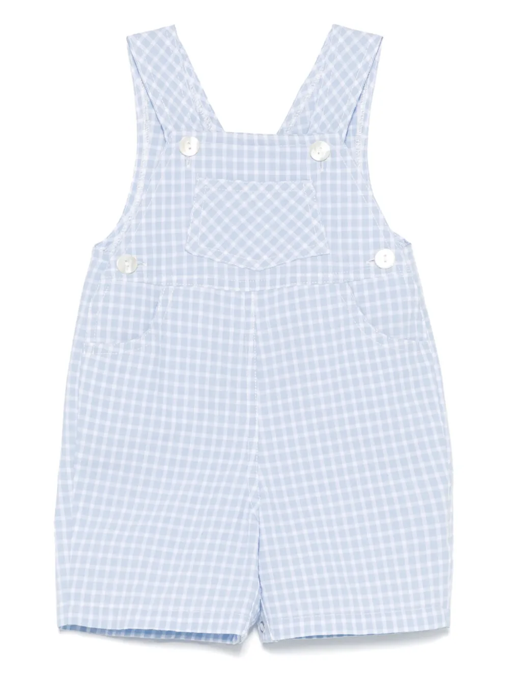 Siola checked dungarees | Blue | Image 1