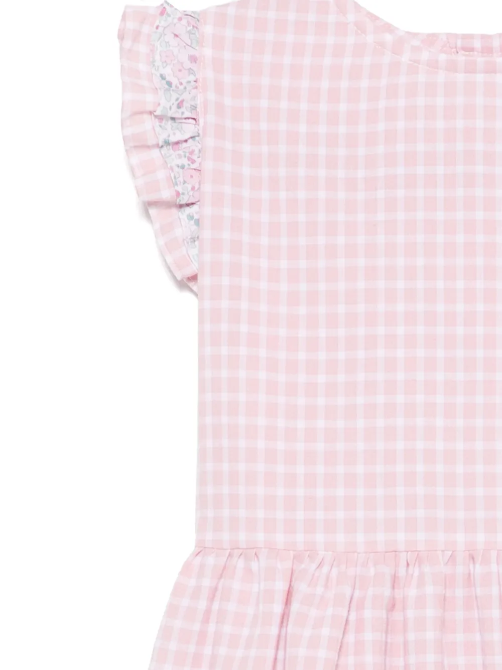 Siola Geruite jurk Roze