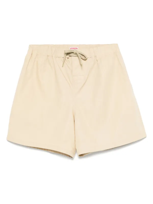 Kenzo Drawstring Shorts Neutrals FARFETCH OM