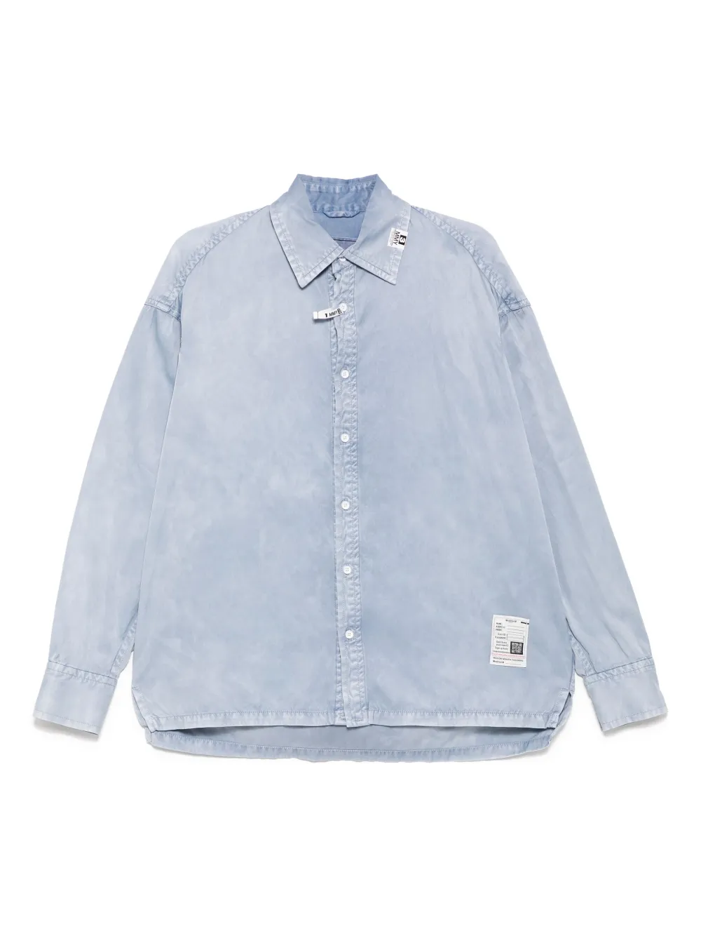 Maison MIHARA YASUHIRO Button-up blouse Blauw