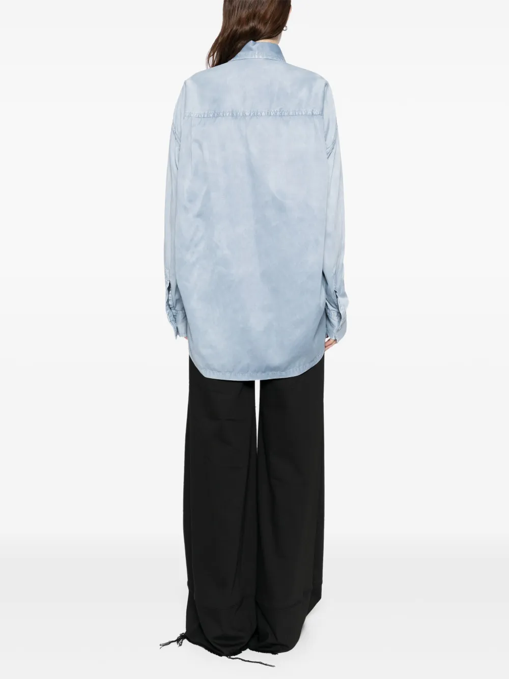 Maison MIHARA YASUHIRO Button-up blouse Blauw