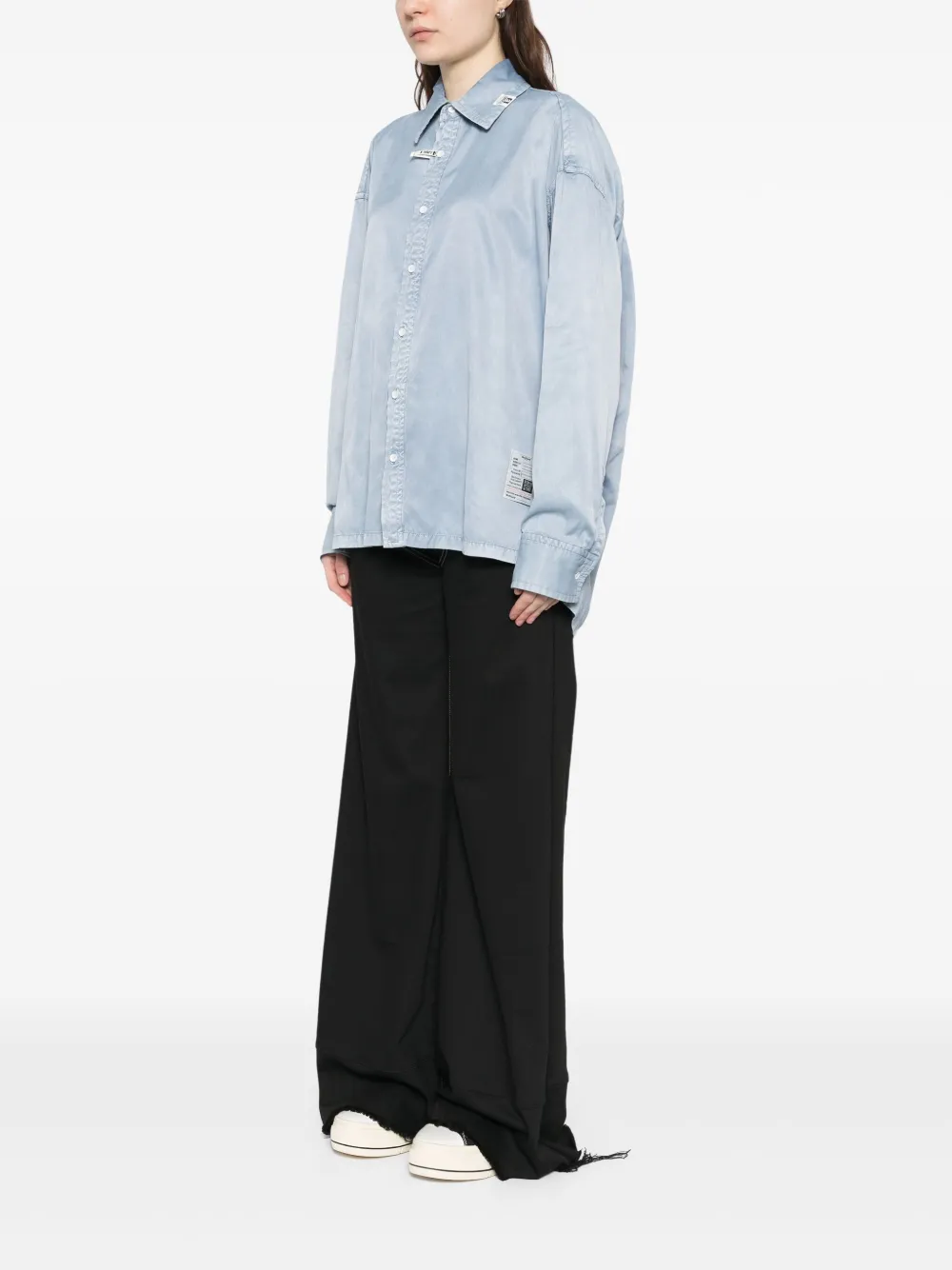 Maison MIHARA YASUHIRO Button-up blouse Blauw