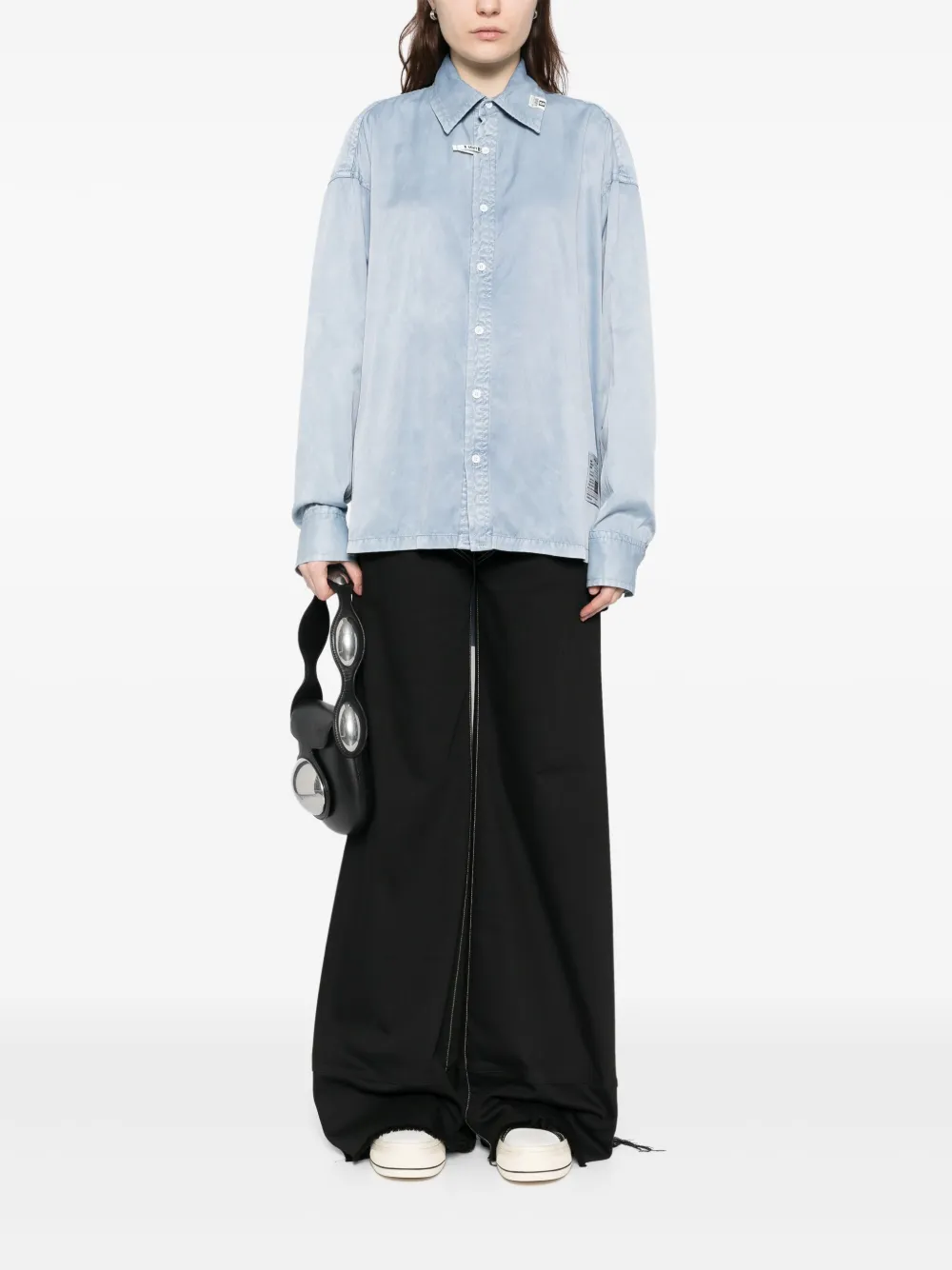 Maison MIHARA YASUHIRO Button-up blouse - Blauw