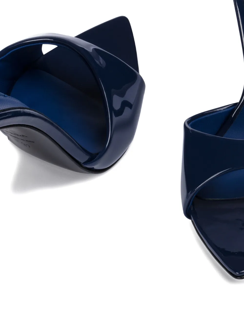 Le Silla 120mm Bella sandals Blue