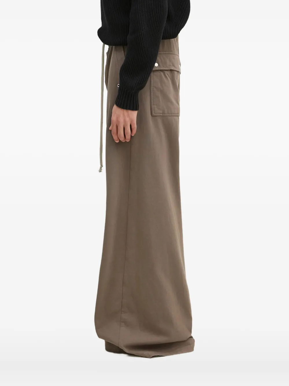 Rick Owens DRKSHDW button-fastening pocket track pants | T-Shirts | Image 2