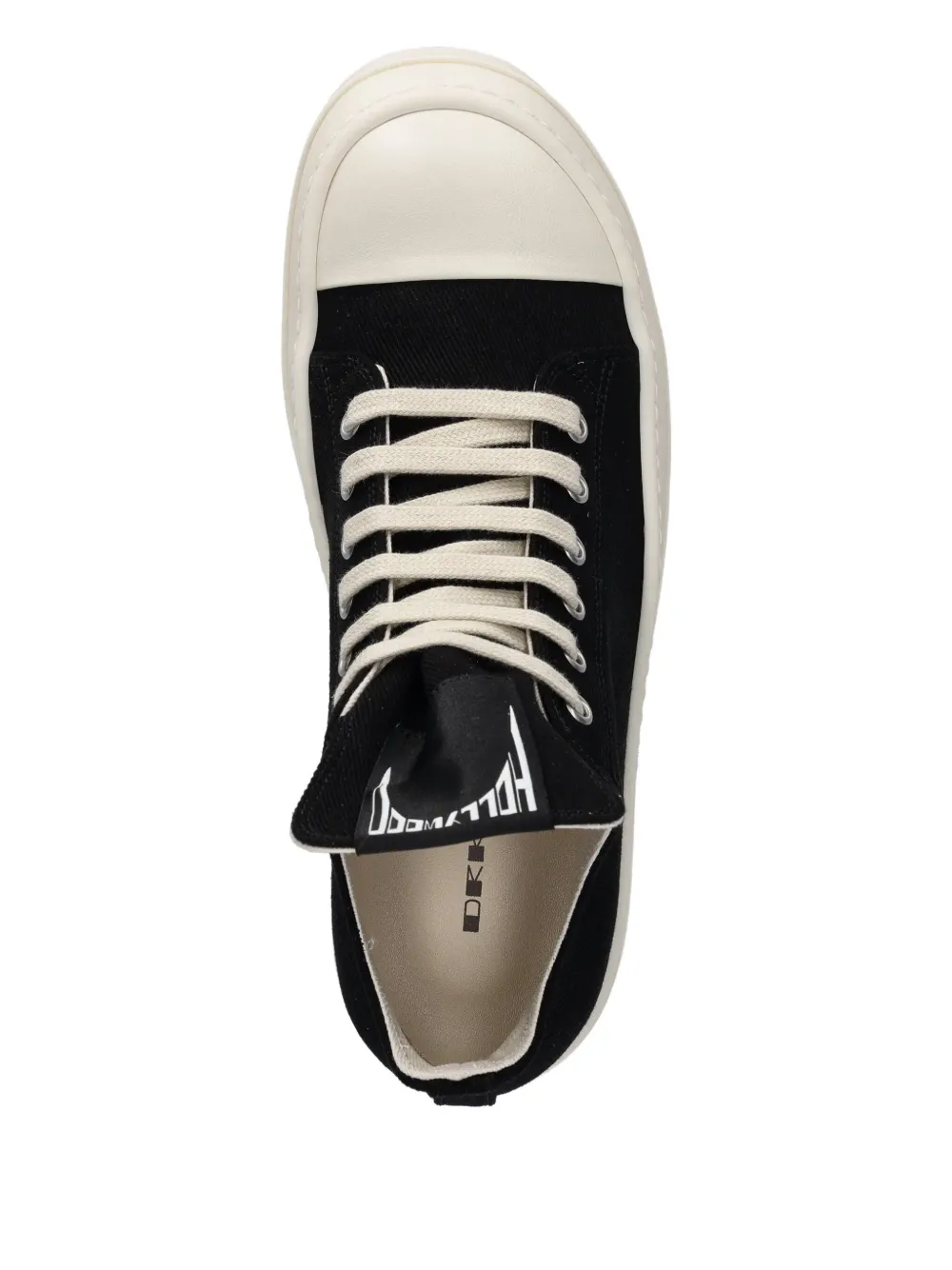 Rick Owens DRKSHDW Ramones sneakers Black