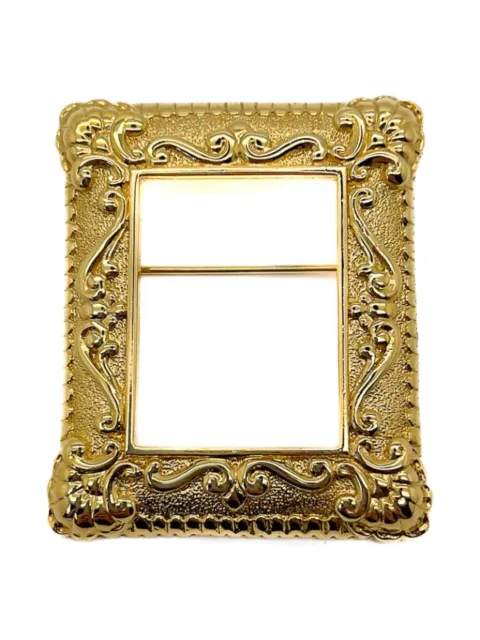 Jennifer Gibson Jewellery broche Picture Frame de Jennifer Gibson Jewellery x Givenchy 1980