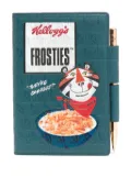 Anya Hindmarch A6 Journal Frosties notebook - Blue