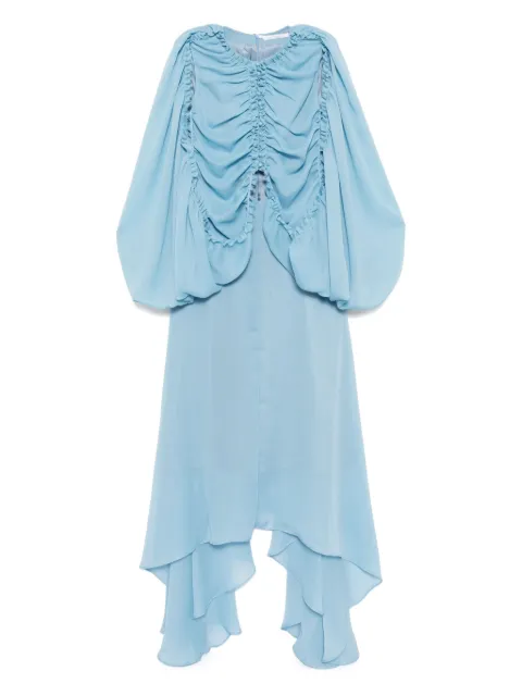 Rokh gathered detail dress