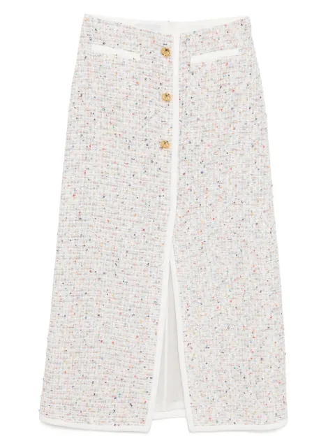 Giambattista Valli falda bordada con lentejuelas