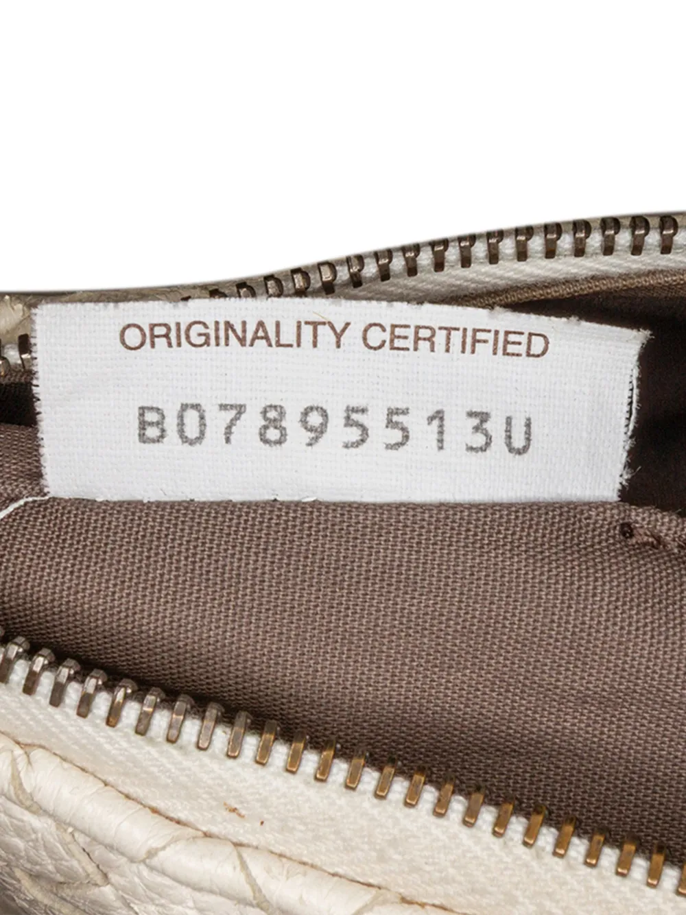 Pre-owned Bottega Veneta 2012-2024 Nappa Intrecciato Crossbody Bag In 白色