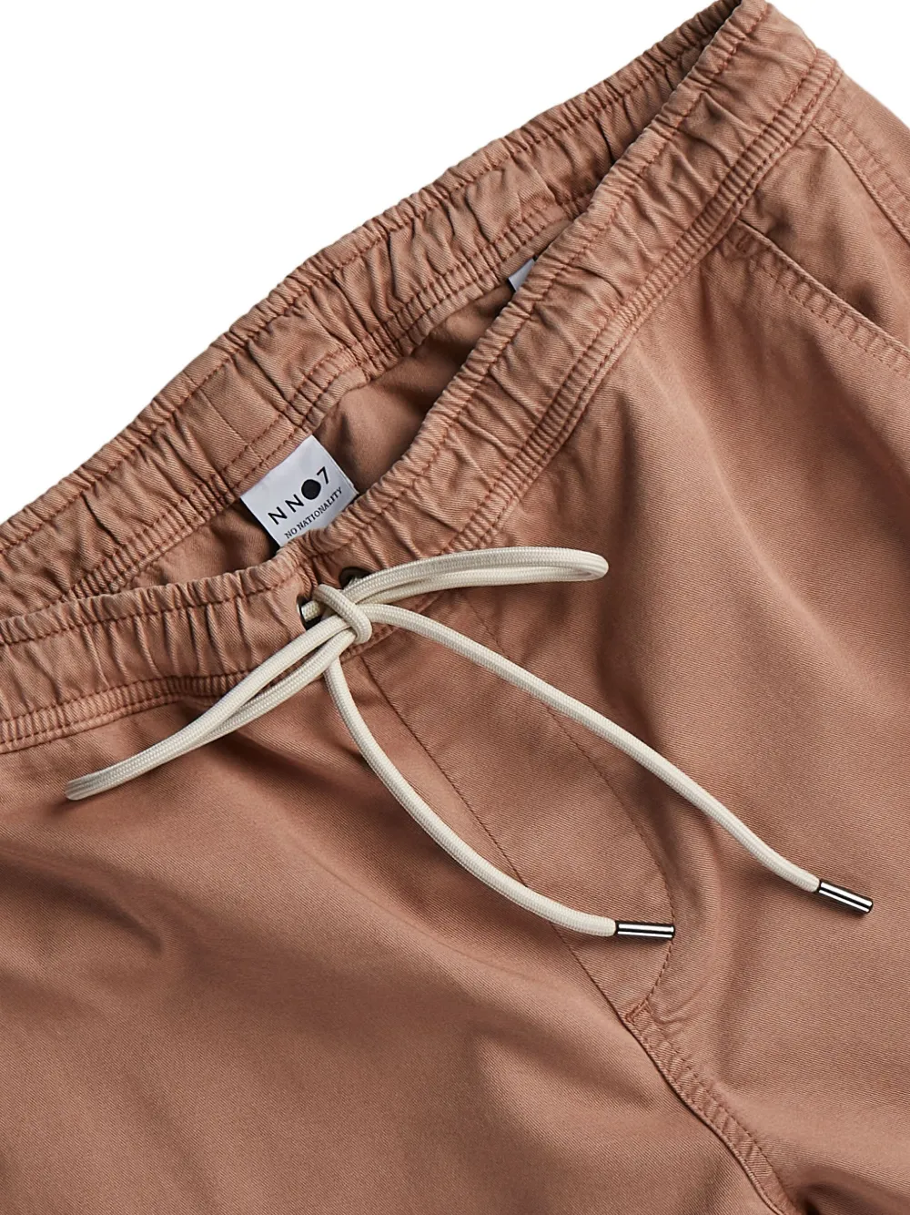 NN07 Gregor shorts met trekkoord Bruin