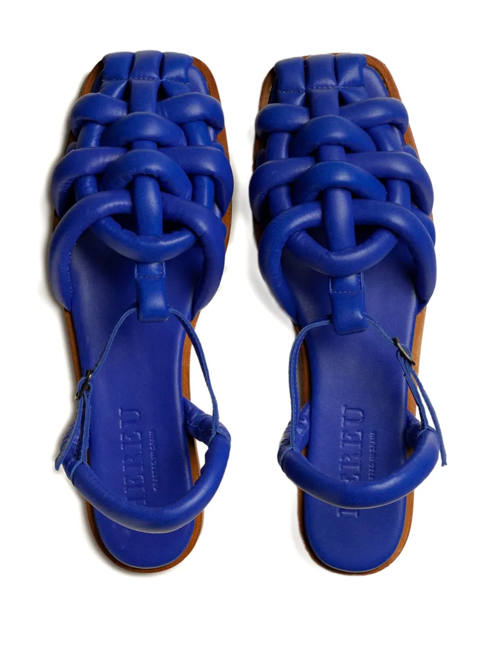 Hereu Cabersa 2 intertwined-strap sandals Blue