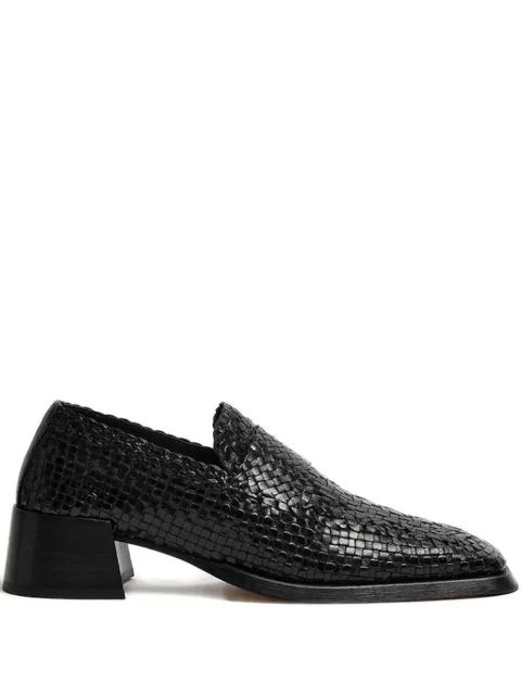 Miista mocasines slip-on entretejidos