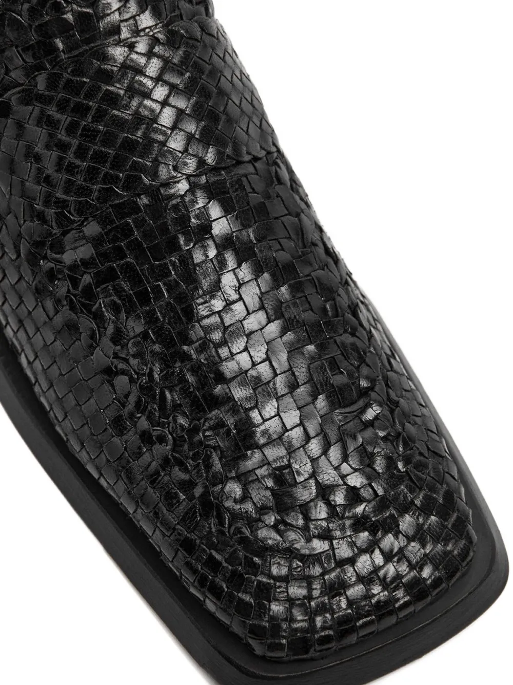 Miista Geweven loafers - Zwart