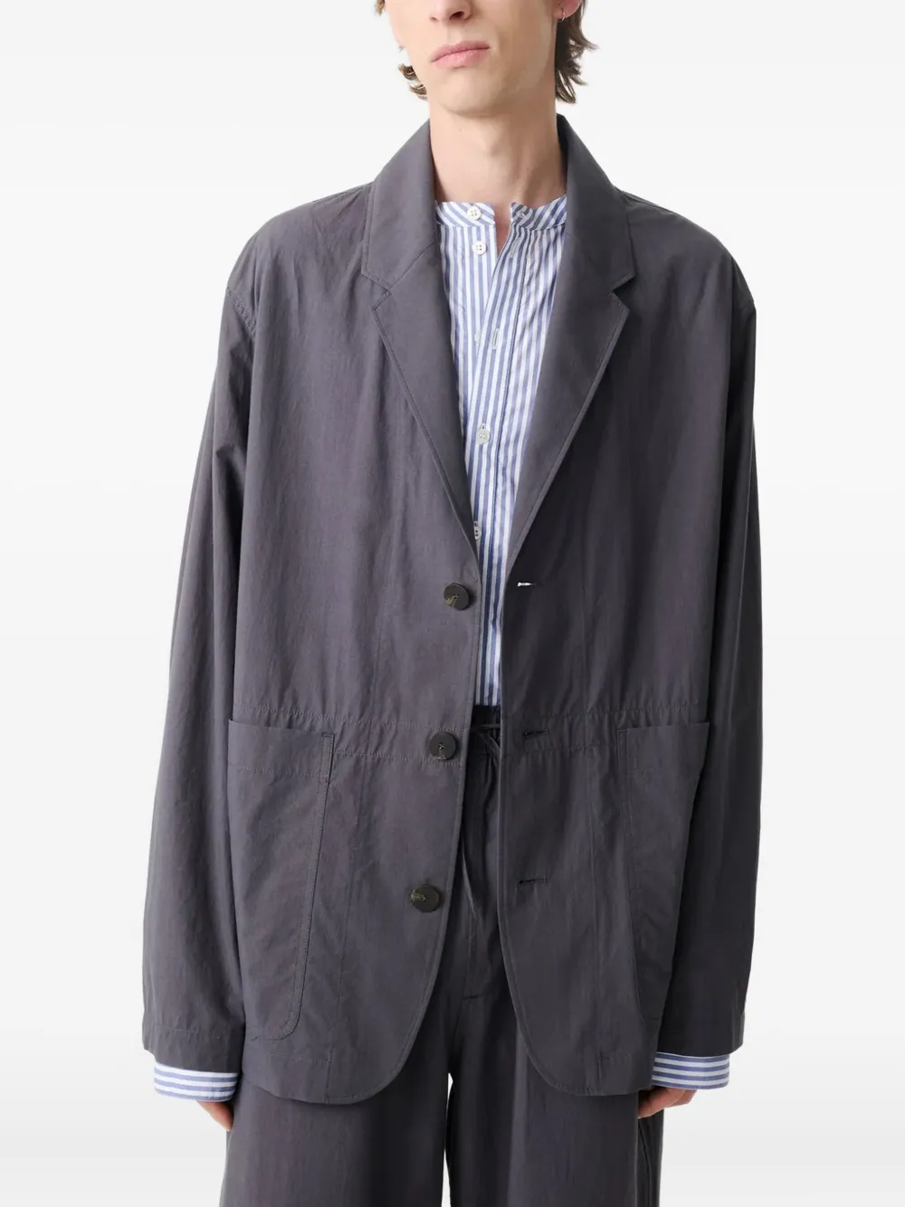 Studio Nicholson Reale blazer Grijs