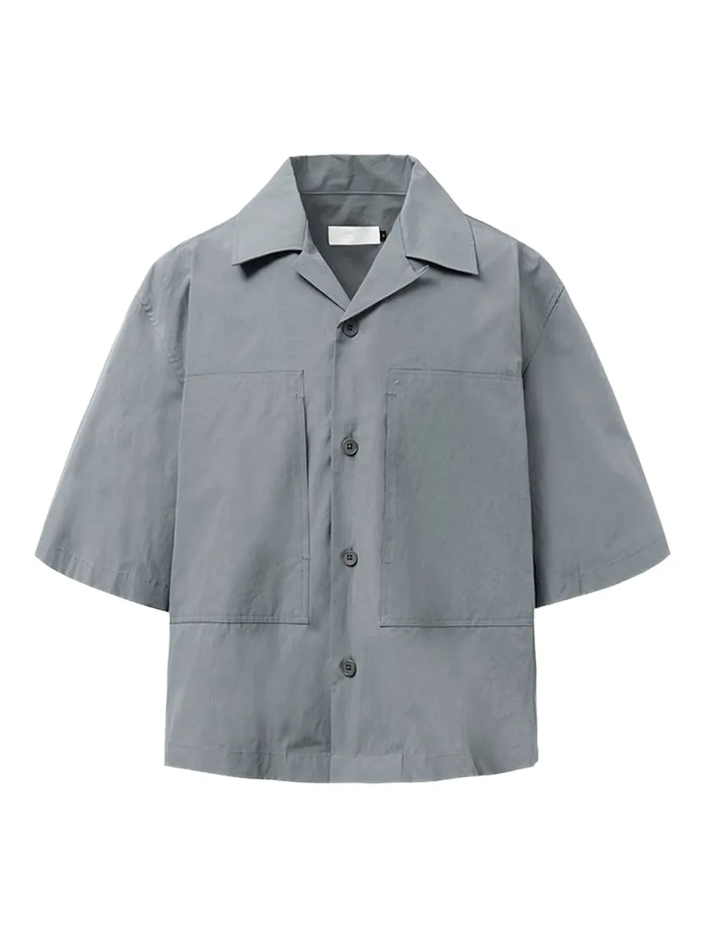 Amomento patch-pocket shirt | Grey | Image 1