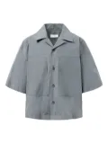 Amomento patch-pocket shirt - Grey