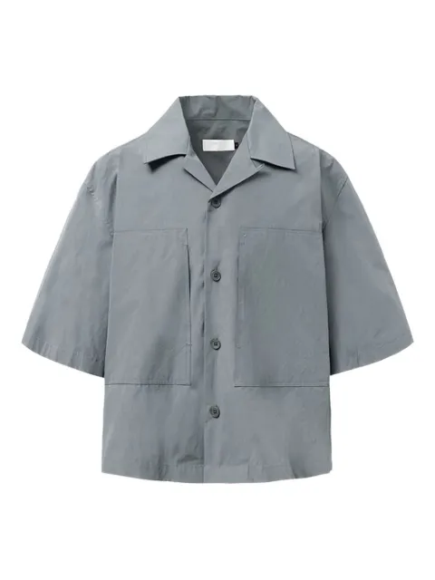 Amomento patch-pocket shirt