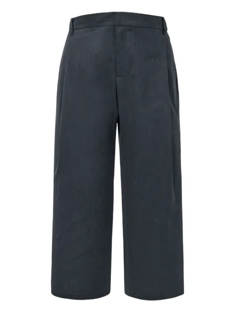 Amomento striped wide-leg trousers