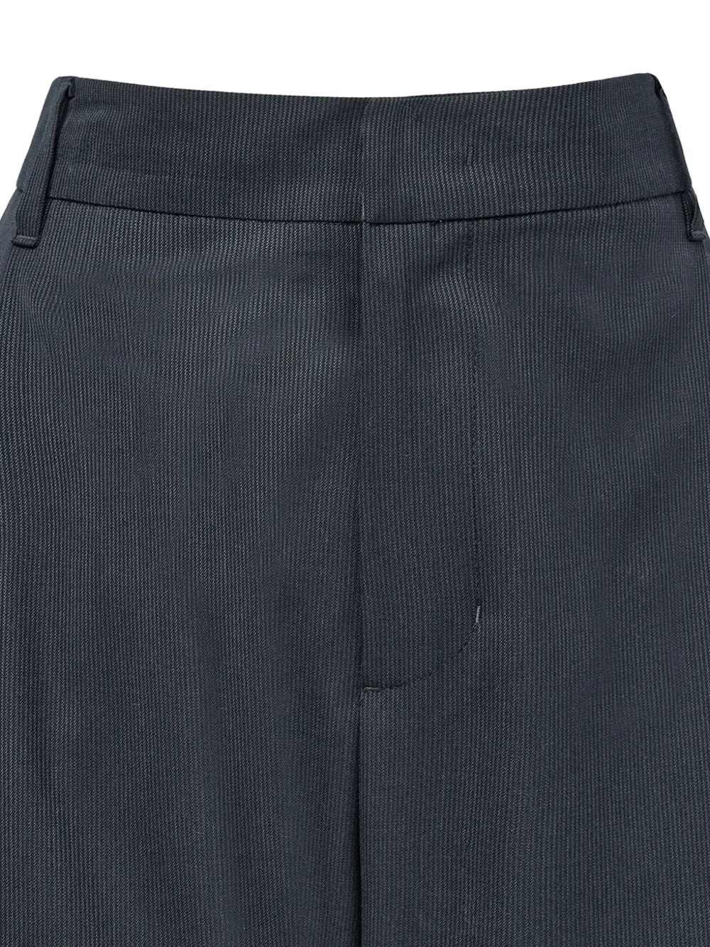 Amomento Gestreepte broek Zwart