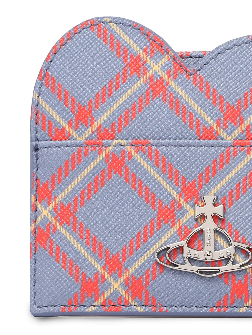 Vivienne Westwood Pasjeshouder verfraaid met hart Blauw