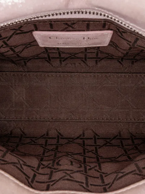 Christian Dior Pre-Owned 2016 Mini Iridescent Lambskin Cannage Lady Dior satchel 4XGVRR6IVK6QBEDV - 3