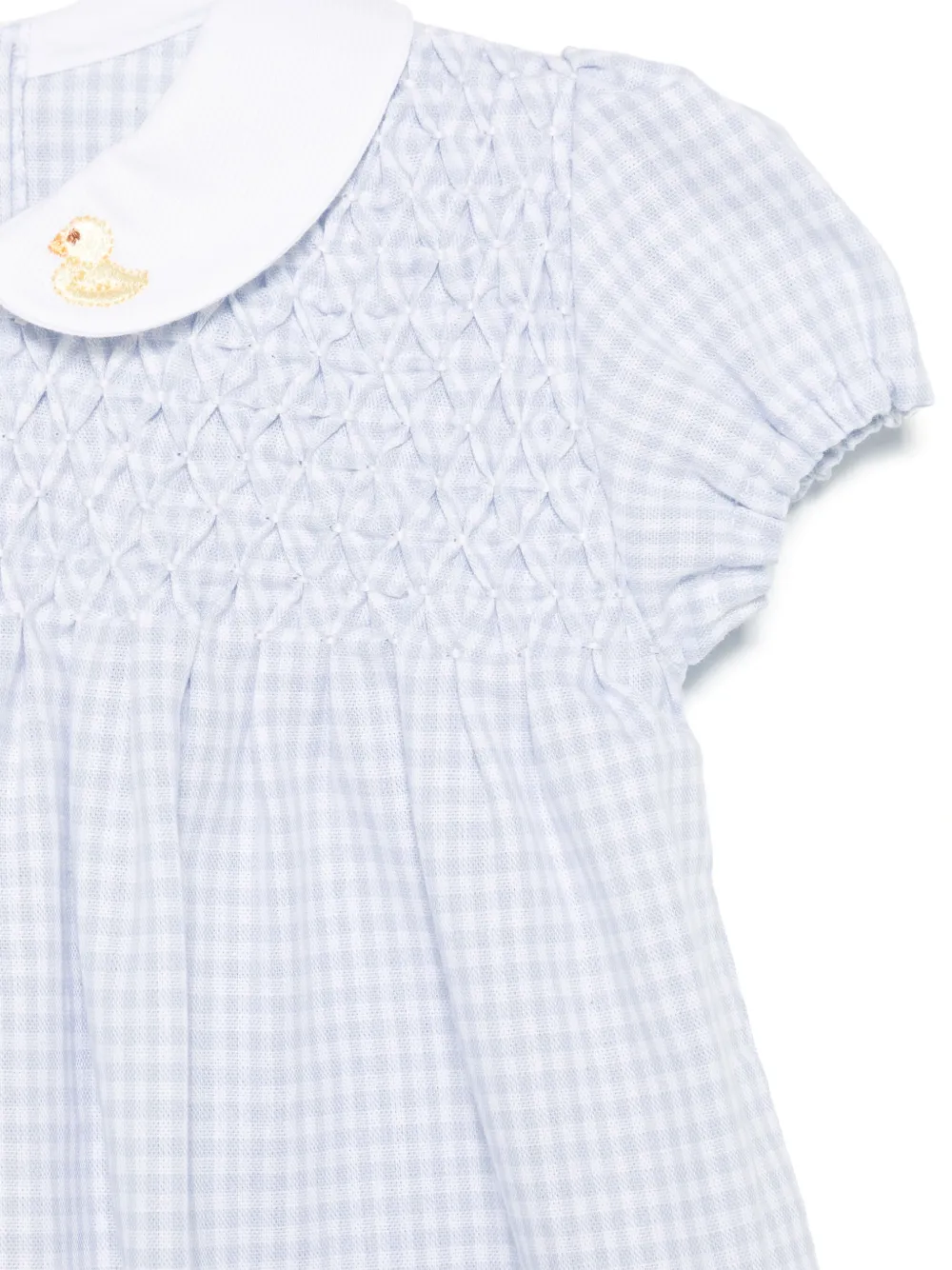 Siola Geruit babypakje Blauw