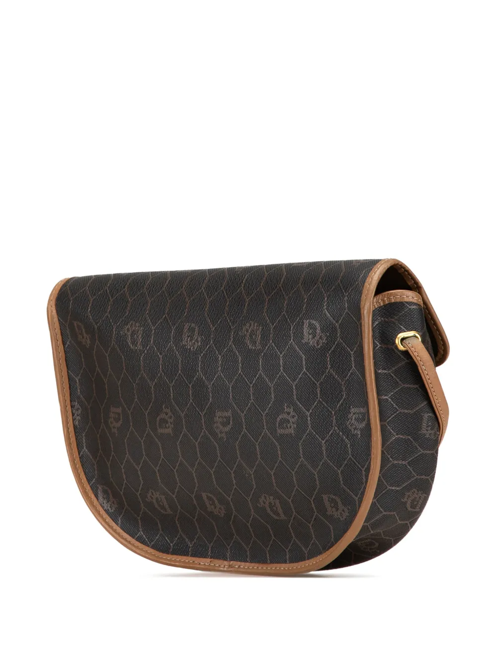 Image 2 of Christian Dior Pre-Owned 20th Century Honeycomb Coated Canvas crossbody bag