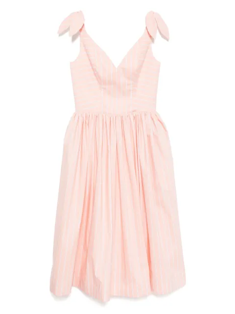 Stella Jean vestido con motivo de rayas
