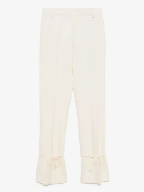 Rokh slim flared trousers