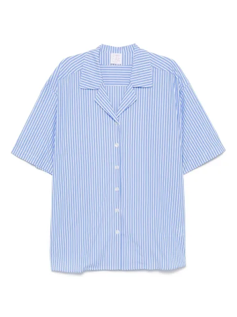 Stella Jean camisa con rayas estampadas
