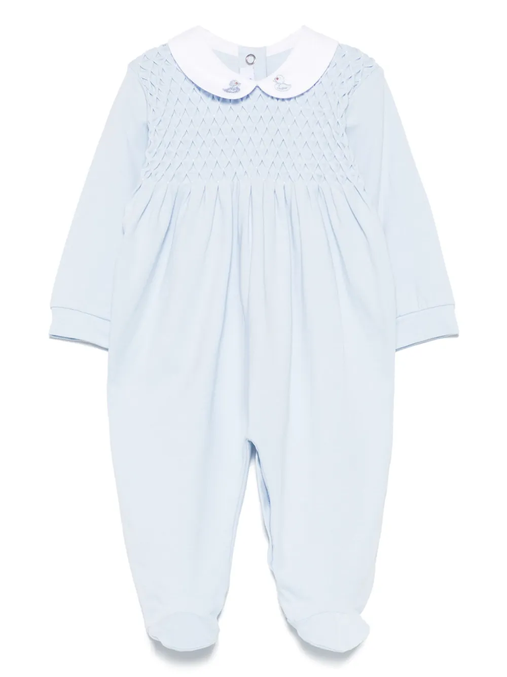 Siola Pyjama met gelaagd detail Blauw