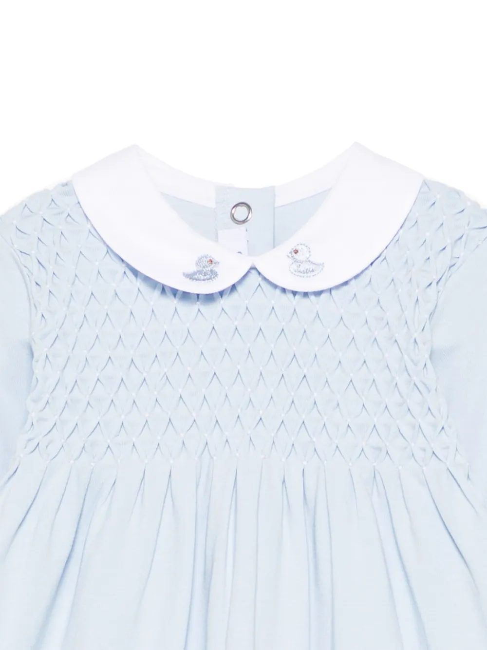 Siola Pyjama met gelaagd detail Blauw