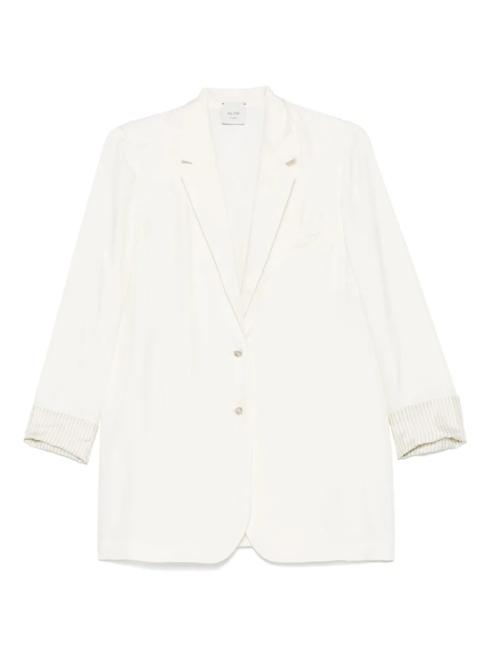 Alysi silk blazer Wit