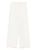 Alysi silk trousers - White