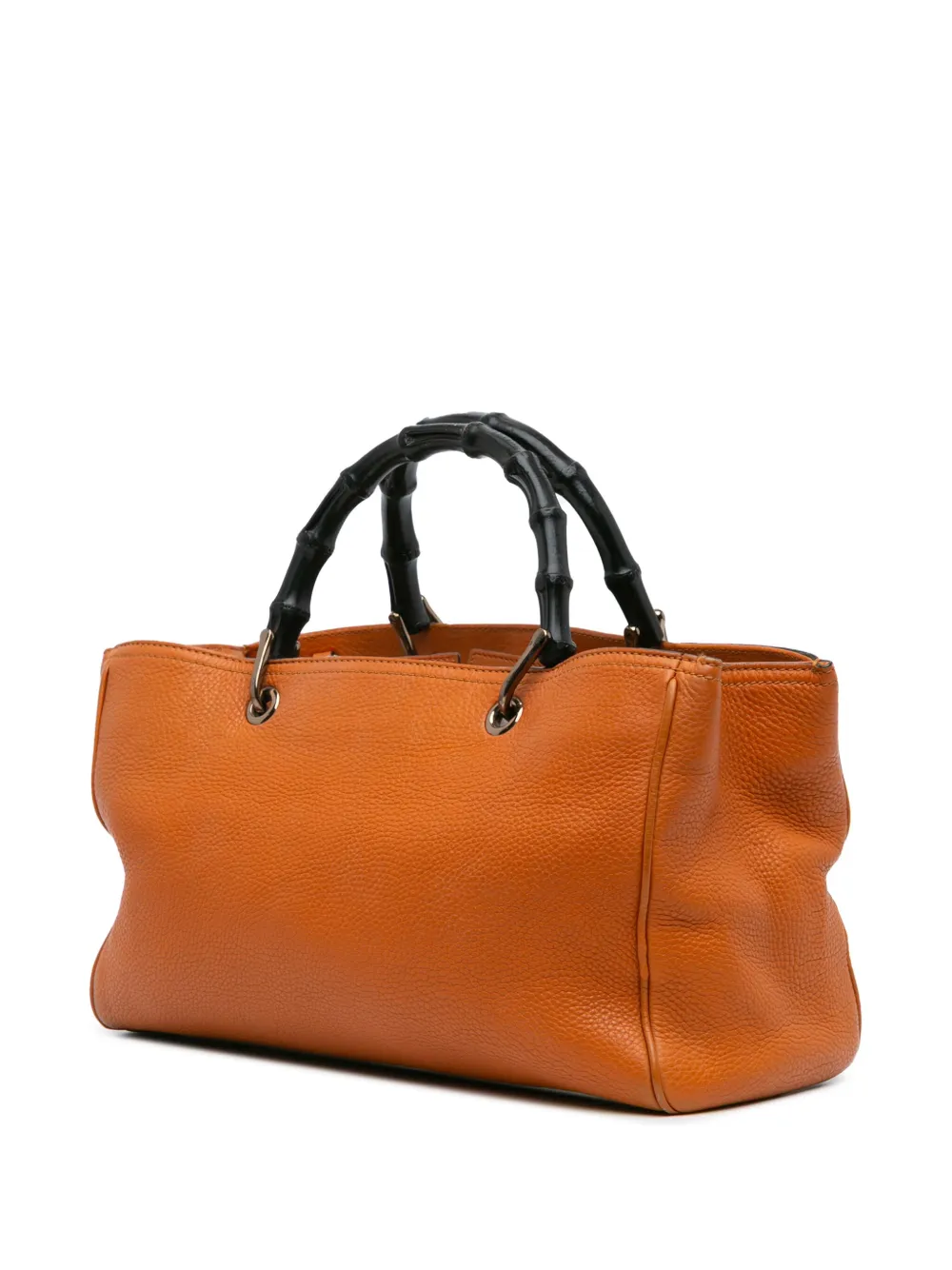 Gucci Pre-Owned 2000-2015 Medium Calfskin Bamboo Shopper satchel | Pre-Owned | Image 2