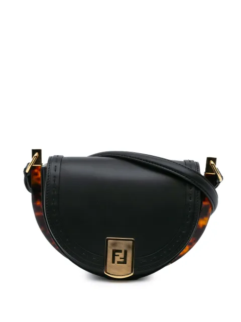 Fendi Pre-Owned 2010-2024 Leather Moonlight crossbody bag