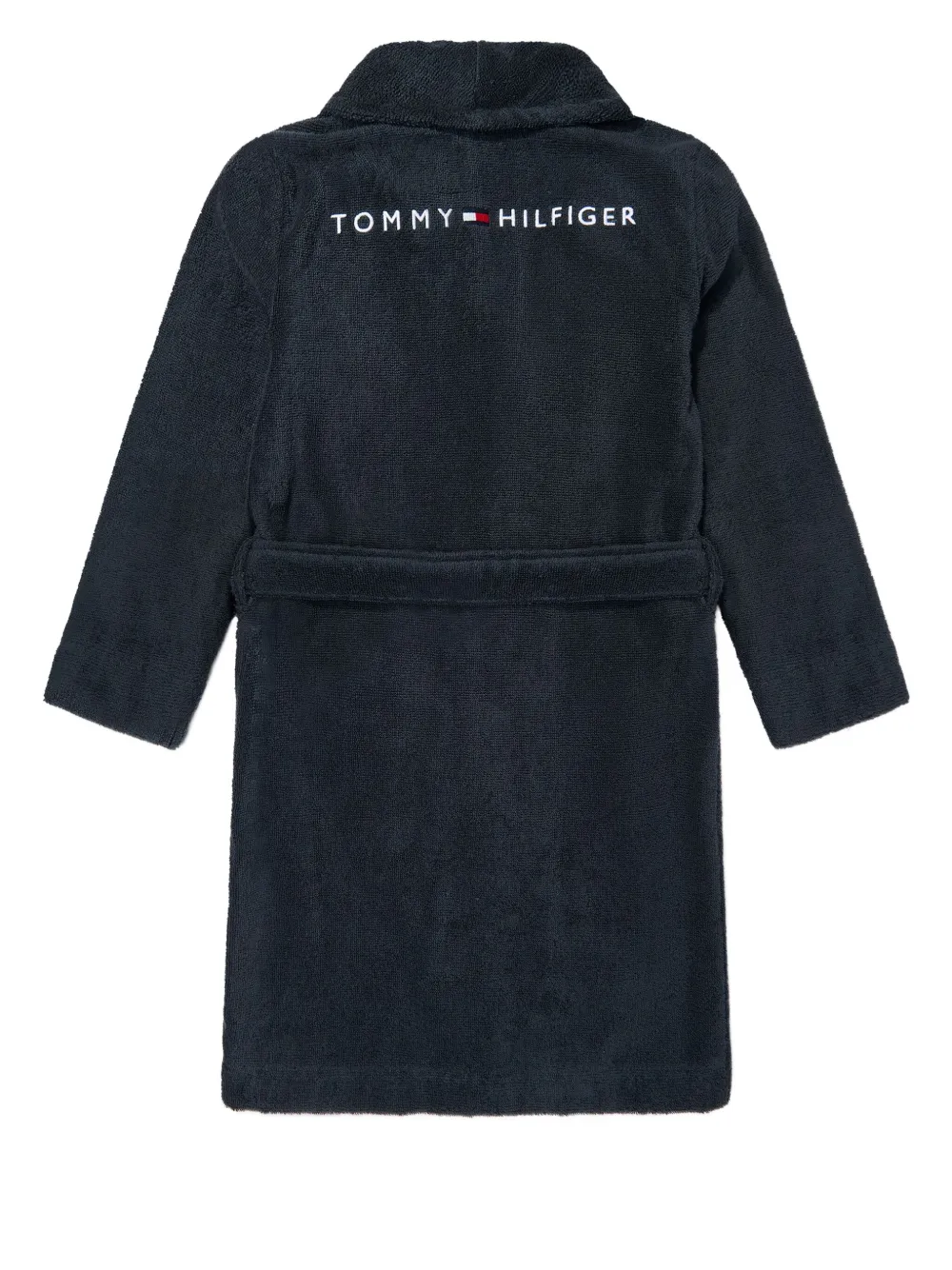 Tommy Hilfiger Junior logo-embroidered robe | Teen Boy Clothing | Image 2