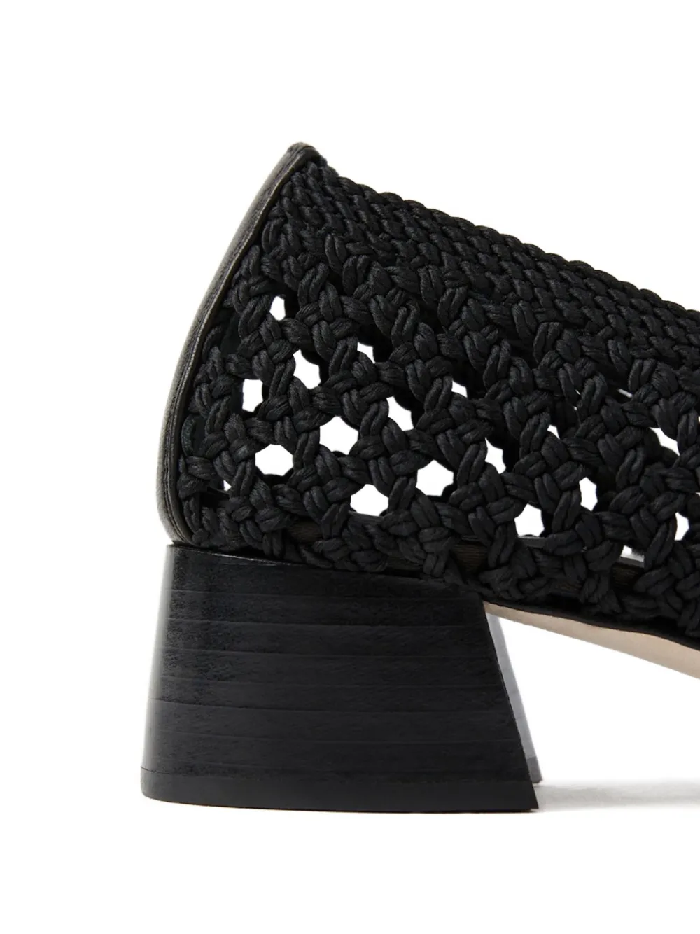 Miista Pumps met blokhak - Zwart